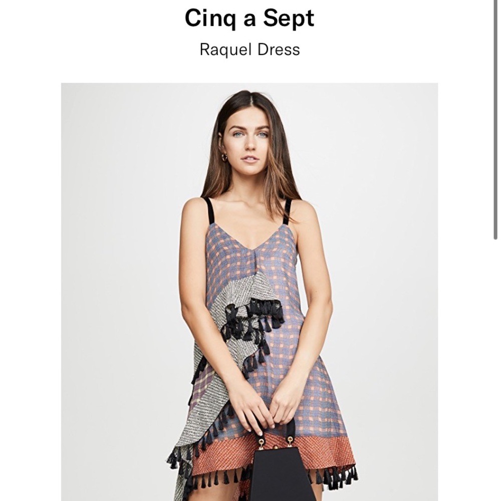 Cinq a Sept silk mini dress size 2 NWT